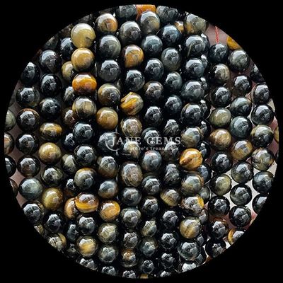 Polished 8mm Round Cut Gems Bead dalam berbagai warna untuk proyek beadwork