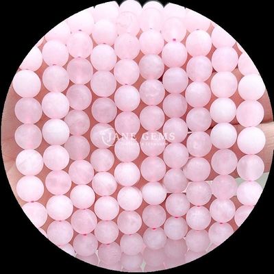 Manik-manik batu permata berwarna-warni 8mm Berbagai helai manik-manik bulat longgar untuk pembuatan gelang dan kalung