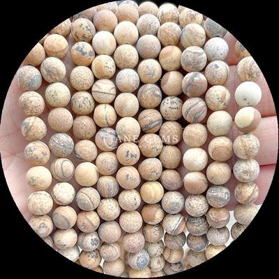 Manik-manik batu permata berwarna-warni 8mm Berbagai helai manik-manik bulat longgar untuk pembuatan gelang dan kalung