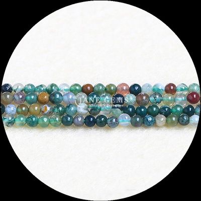 Berbagai Warna Batu permata manik-manik bulat potong kecil tourmaline kristal