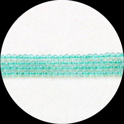 Berbagai Warna Batu permata manik-manik bulat potong kecil tourmaline kristal