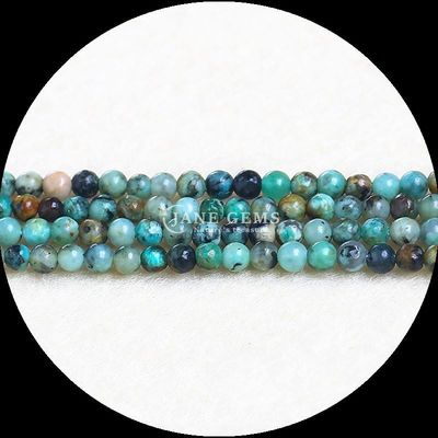 DIY Perhiasan Membuat dengan Permata Alam Manik 4mm Ukuran Cantik Crystal Rose Kuarsa Sodalite Lolos Manik Strands