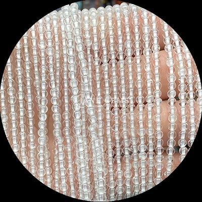 Amethyst multi-warna Strands Manik-manik Bulat dihiasi Permata untuk membuat perhiasan batu kristal serbaguna