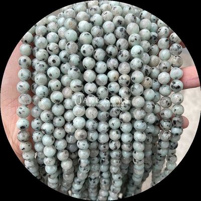 Natural Round Gemstone Beads Kiwi Jasper Lapis Lazuli dan Banyak Lagi Tambahan sempurna untuk Koleksi Perhiasan Anda