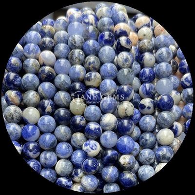 Natural Round Gemstone Beads Kiwi Jasper Lapis Lazuli dan Banyak Lagi Tambahan sempurna untuk Koleksi Perhiasan Anda
