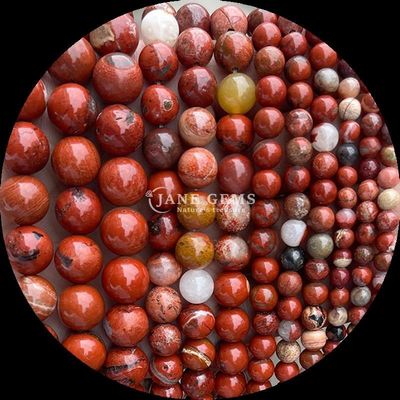 Bentuk Bulat Batu permata manik-manik Berbagai Warna Agate India Unakite Crystal Healing Stone Strands manik longgar untuk kebutuhan pembuatan perhiasan Anda