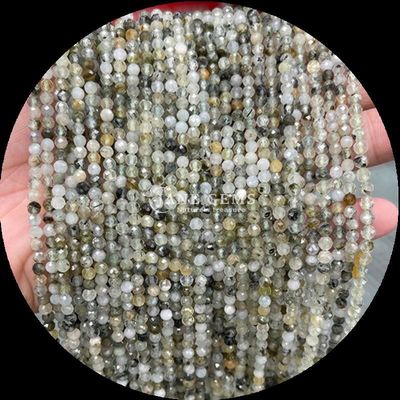Membuat Perhiasan DIY dengan Perhiasan Perhiasan Berbagai Warna Perhiasan Dari Pasar Bulat Berfacet Morganit Kuarsa Kristal Jelas Penyembuhan Perhiasan Perhiasan Perhiasan
