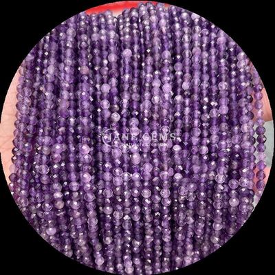 Batu permata alami dari pilihan yang sempurna untuk kebutuhan B2B Anda Berbagai Batu Kristal Amethyst Hijau Aventurine Mini Faceted longgar bulat Untaian manik