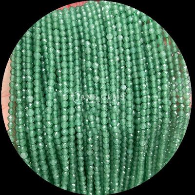 Batu permata alami dari pilihan yang sempurna untuk kebutuhan B2B Anda Berbagai Batu Kristal Amethyst Hijau Aventurine Mini Faceted longgar bulat Untaian manik