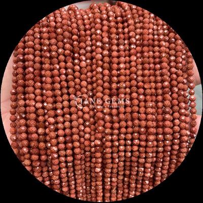 8mm Multi-warna Batu permata manik-manik Merah Jasper Tiger's Eye Mini Faceted Crystal Healing Loose Bead Strands untuk desain perhiasan dan produksi