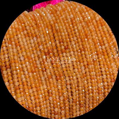Natural Gemstone Manik-manik Amazonite Hitam Rutilated Kuarsa Varios Jenis Kristal Mini Faceted Loose Manik-manik Berbagai warna'persyaratan