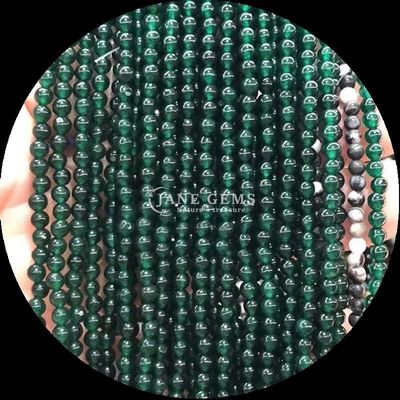 Muti-warna Batu Permata Dipoles Bulat Mini Manik-manik Kuarsa Taman Moonstone untuk Keahlian dan Desain Unggul